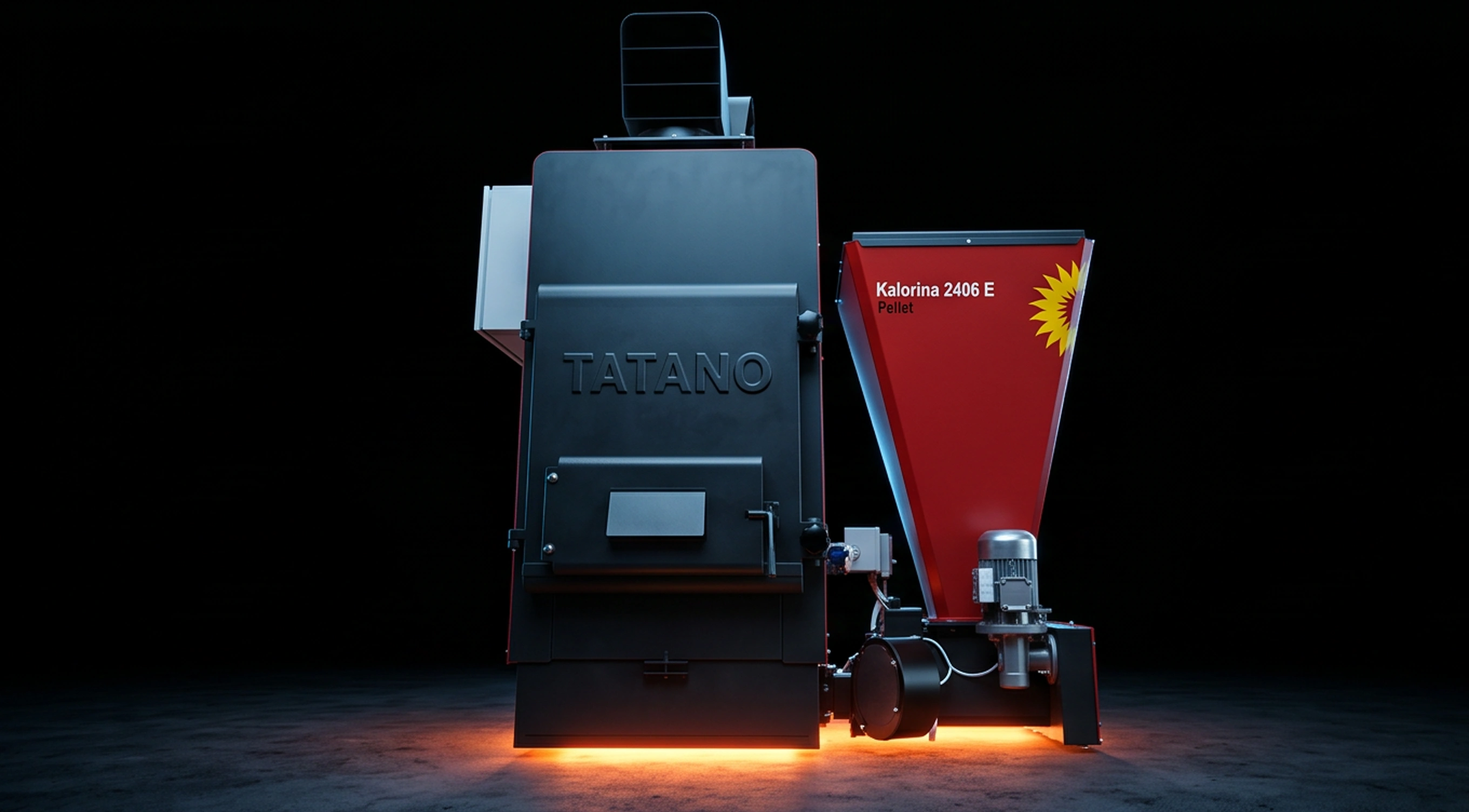 Kalorina série 24 E — Détail logo TATANO
