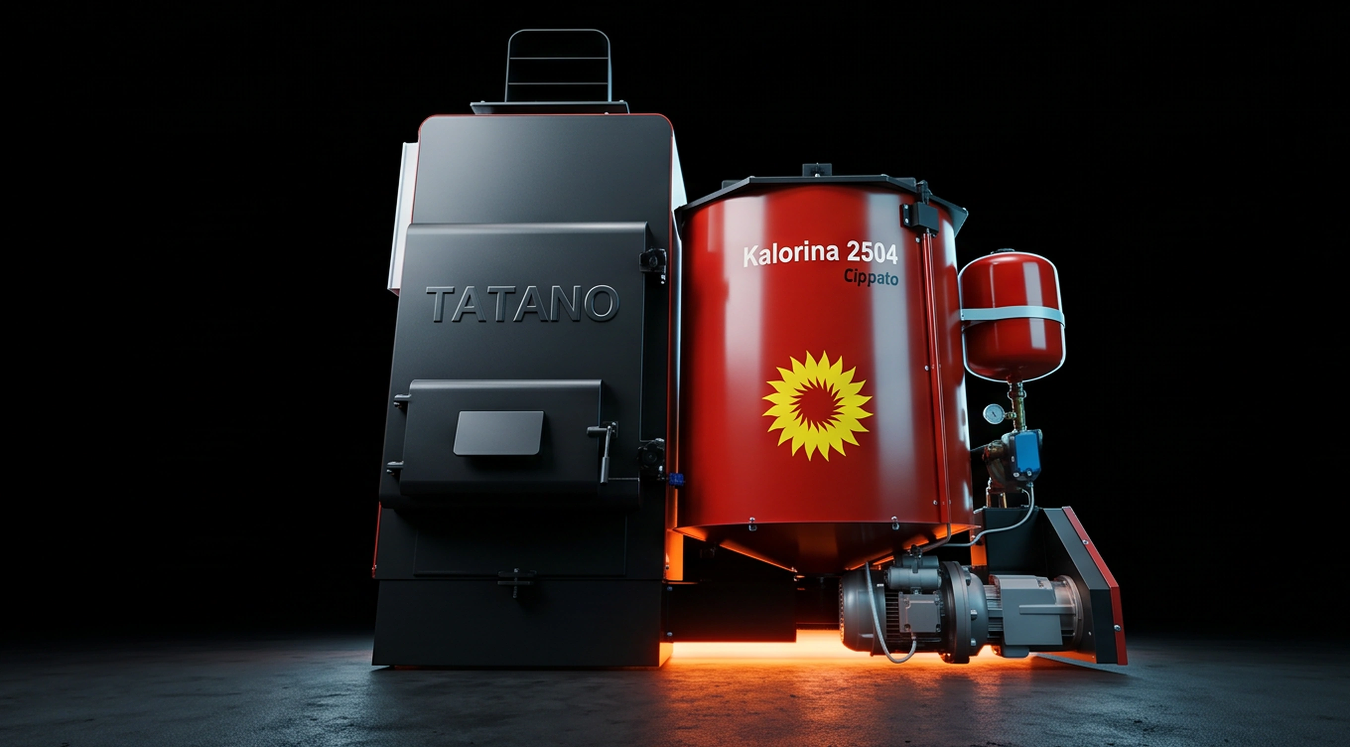Kalorina série 25 E — Détail logo TATANO
