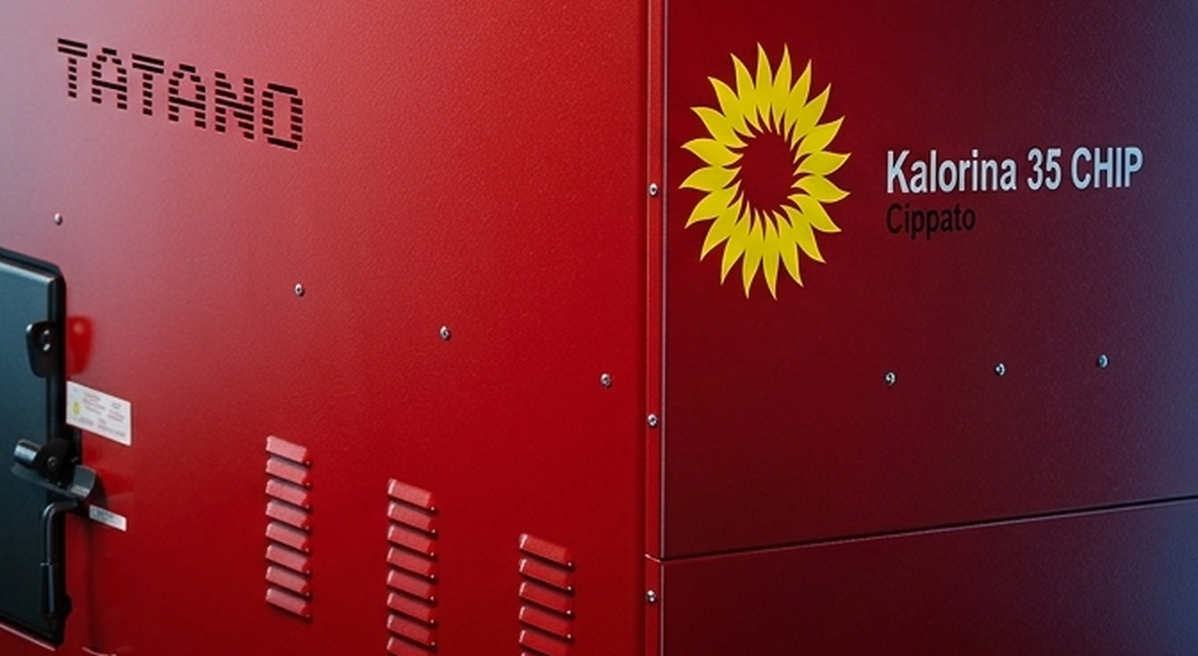 Kalorina K35 Chips — Détail logo TATANO